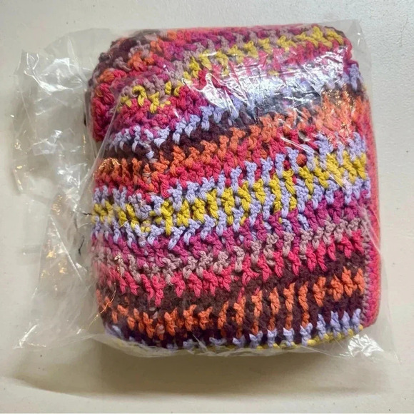 NWT Free People Bali Sunrise Skirt Crochet Knit Mid Rise Long Maxi Rainbow - Picture 11 of 15